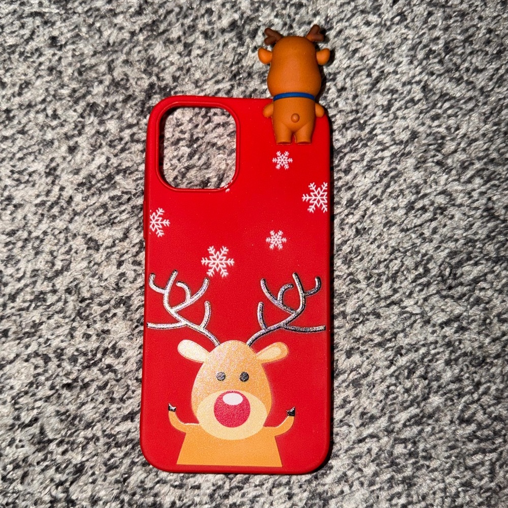 iPhone 12 Pro Max Christmas Reindeer Case
